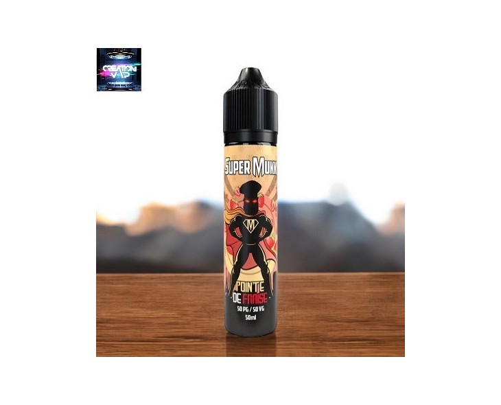 E-Liquide Pointe De Fraise Prêt A Vaper Mukk Mukk 50 Ml | Création Vap