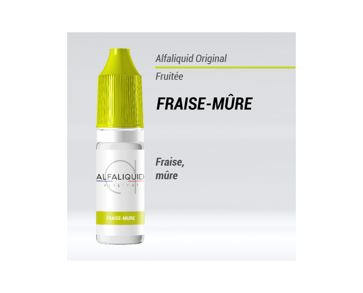 E-liquide Fraise Mûre Alfaliquid | Création Vap
