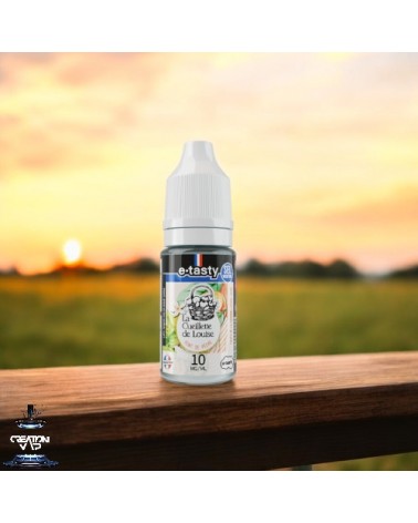 E-Liquide Teint De Pêche La Cueillette De Louise Sels De Nicotine E.Tasty 10Ml | Création Vap