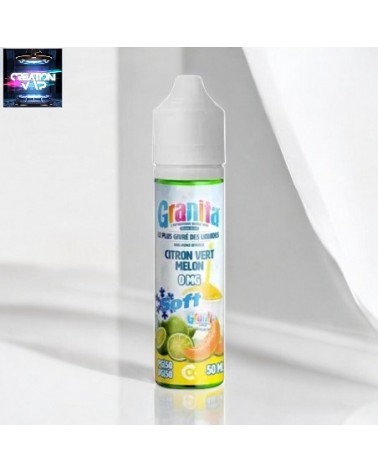 E-Liquide Français Citron Vert Melon Granita Alfaliquid 50 Ml | Création Vap
