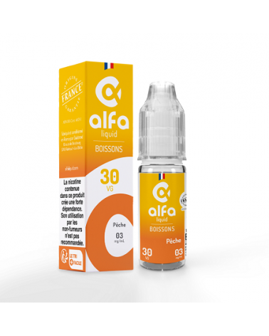 E-liquide Pêche Alfaliquid | Création Vap