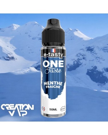 E-Liquide Menthe Fraiche One Taste E-Tasty 50Ml | Création Vap