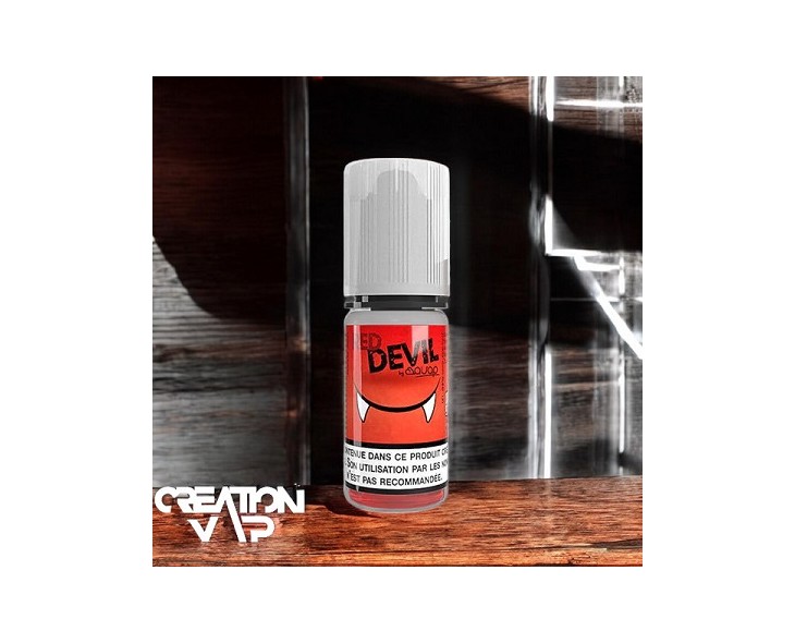 E-Liquide Red Devil Prêt A Vaper Avap 10Ml | Création Vap