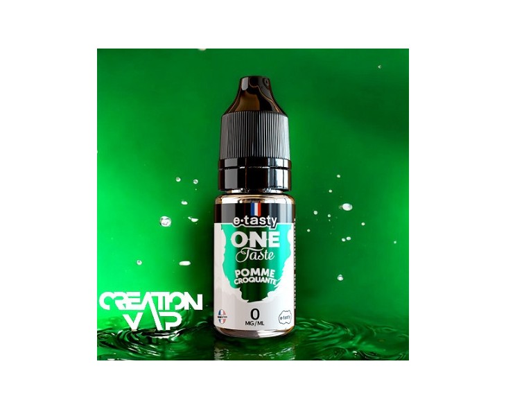 E-Liquide Pomme Croquante One Taste E-Tasty 10Ml | Création Vap