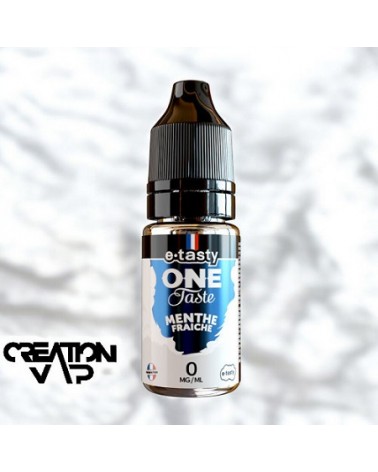 E-Liquide Menthe Fraîche One Taste E-Tasty | Création Vap