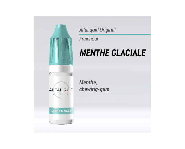 E-liquide Menthe glaciale Alfaliquid | Création Vap