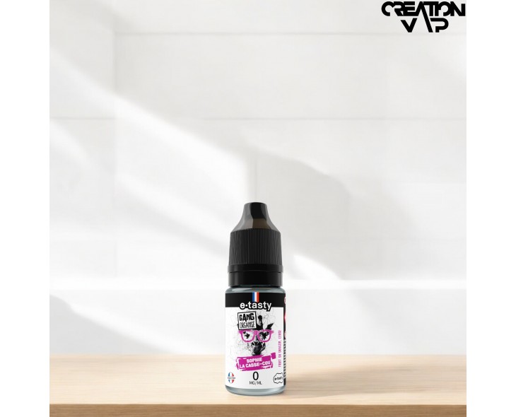 E-Liquide Sophie La Casse-Cou Gang Organisé E.Tasty 10Ml | Création Vap