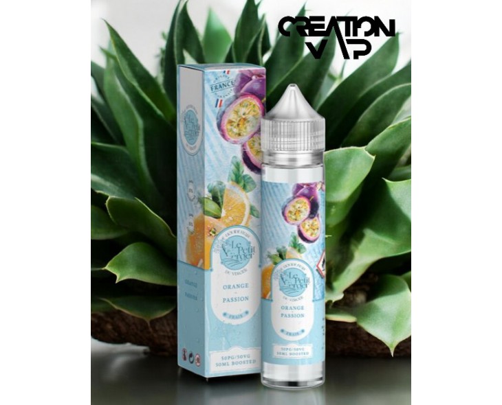 E-Liquide Orange Passion Le Petit Verger Frais Savourea 50Ml | Création Vap