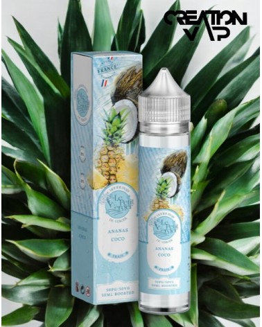 E-Liquide Ananas Coco Le Petit Verger Frais Savourea | Création Vap