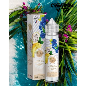E-Liquide Fruit Du Dragon Jaune Framboise Bleue Le Petit Verger Savourea 50Ml | Création Vap