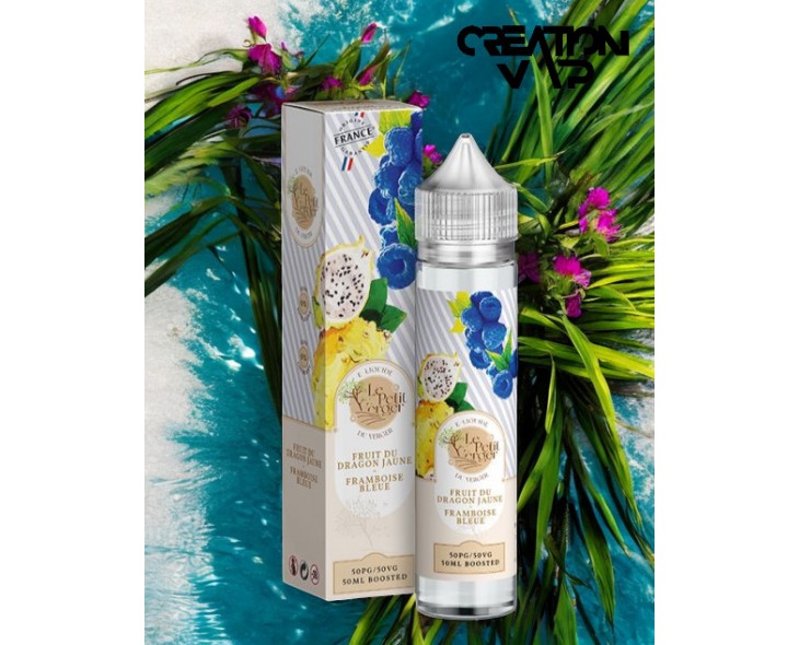 E-Liquide Fruit Du Dragon Jaune Framboise Bleue Le Petit Verger Savourea | Création Vap