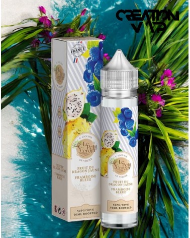 E-Liquide Fruit Du Dragon Jaune Framboise Bleue Le Petit Verger Savourea | Création Vap