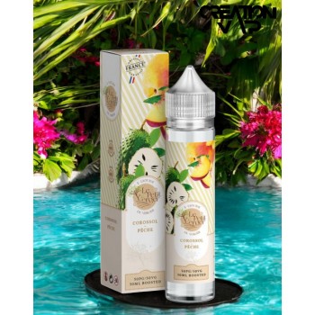 E-Liquide Corossol Pêche Le Petit Verger Savourea | Création Vap