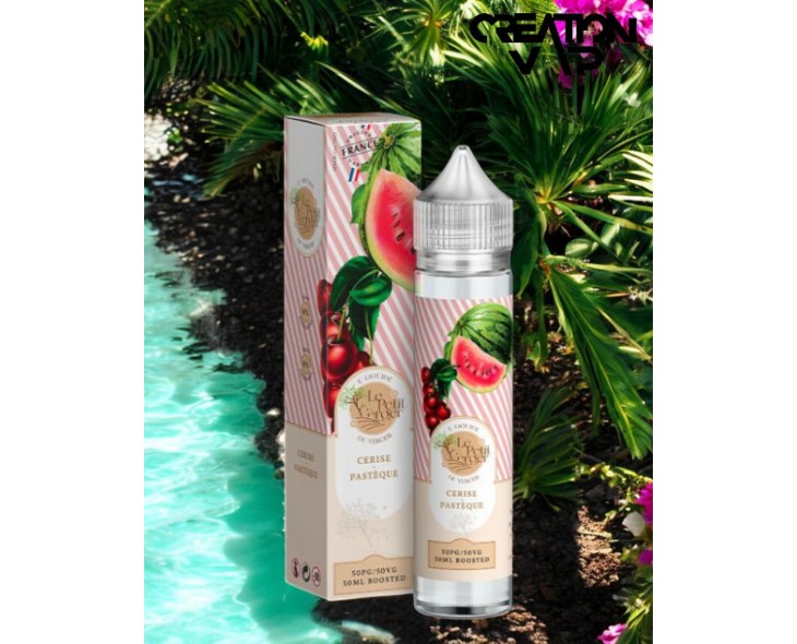 E-Liquide Cerise Pastèque Le Petit Verger Savourea 50Ml | Création Vap