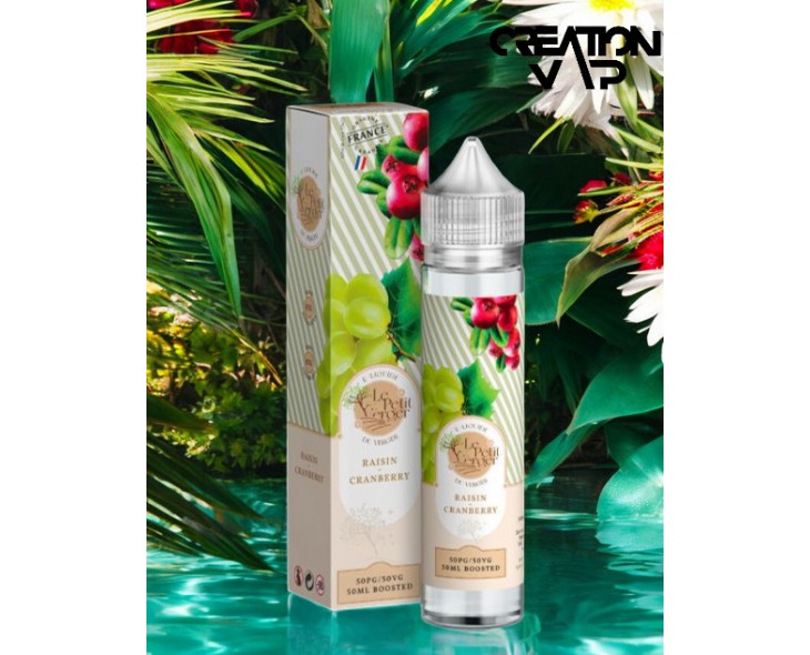 E-Liquide Raisin Cranberry Le Petit Verger Savourea | Création Vap
