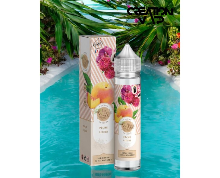 E-Liquide Pêche Litchi Le Petit Verger Savourea | Création Vap