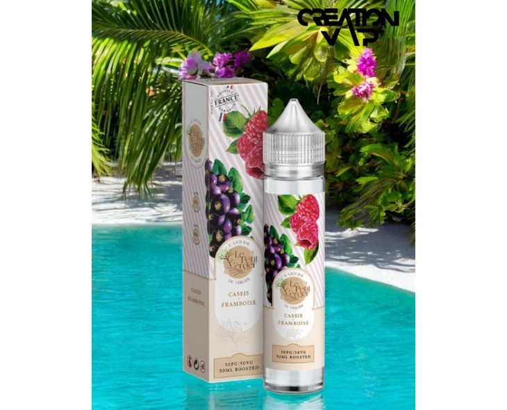 E-Liquide Cassis Framboise Le Petit Verger Savourea | Création Vap