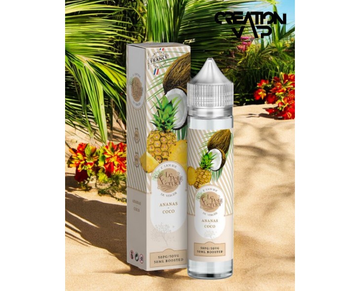 E-Liquide Ananas Coco Le Petit Verger Savourea | Création Vap