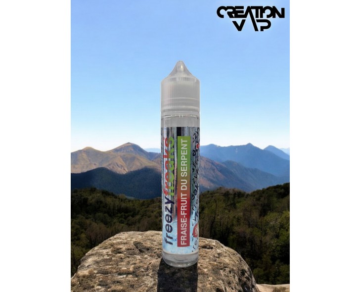 E-Liquide Fraise Fruit Du Serpent 50Ml Freezy Freaks | Création Vap