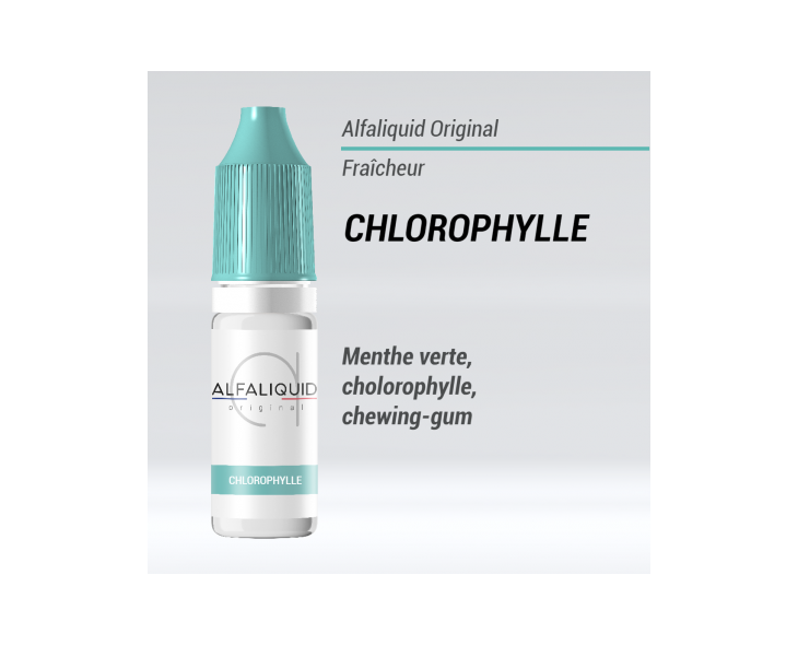 e liquide fraicheur chlorophylle Alfaliquid e liquide fraicheur chlorophylle Alfaliquid