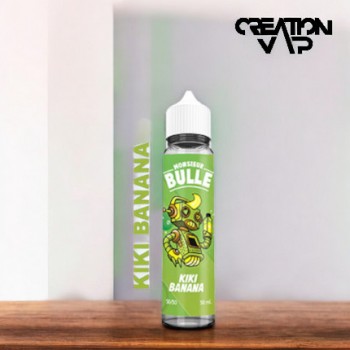 E-Liquide Kiki Banana Monsieur Bulle Liquideo 50 ML | Création Vap