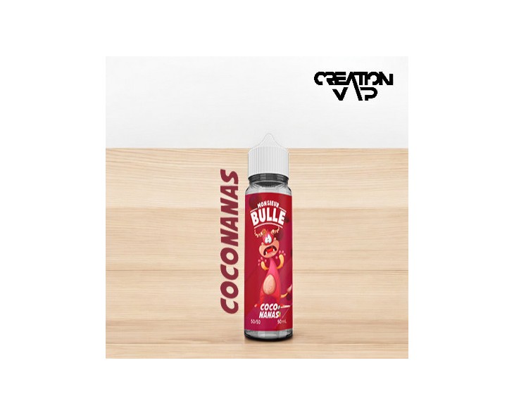 E-Liquide Coco Nanas Monsieur Bulle 50 Ml Liquideo | Création Vap