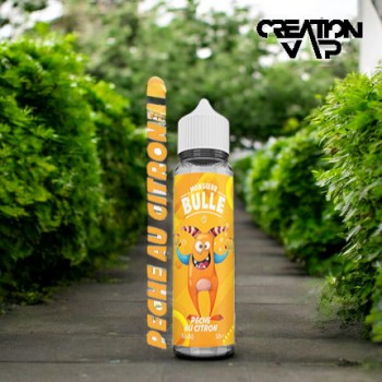 E-Liquide Pêche Au Citron Monsieur Bulle Liquideo 50 Ml | Création Vap