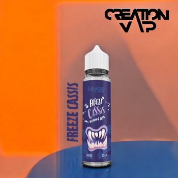 E-Liquide Cassis Freeze Liquideo 50 Ml | Création Vap