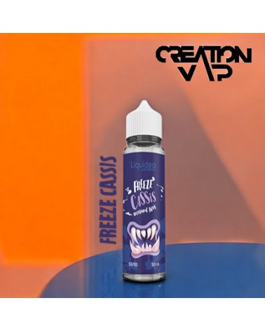 E-Liquide Cassis Freeze Liquideo 50Ml | Création Vap