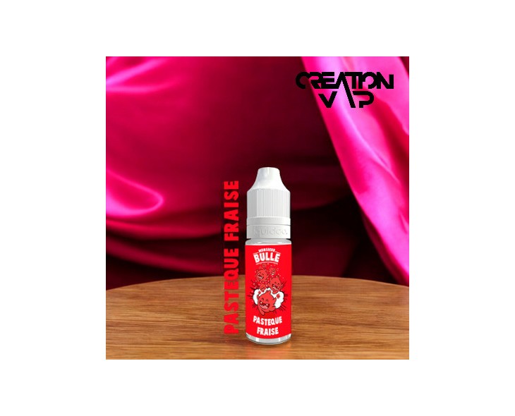 E-Liquide Pastèque Fraise Monsieur Bulle Liquideo | Création Vap