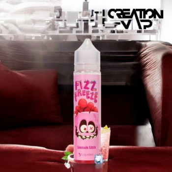 Prêt A Vaper Limonade Litchi Fizz Freeze Liquideo 50Ml | Création Vap