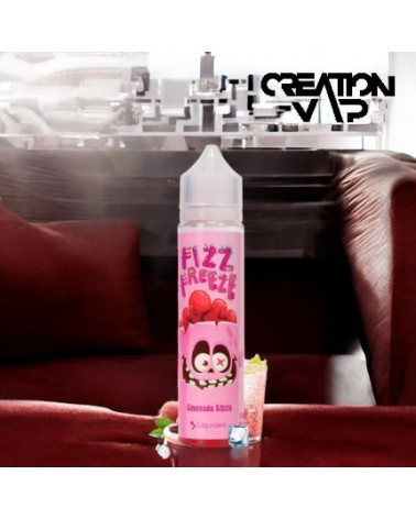 Prêt A Vaper Limonade Litchi Fizz Freeze Liquideo 50Ml | Création Vap