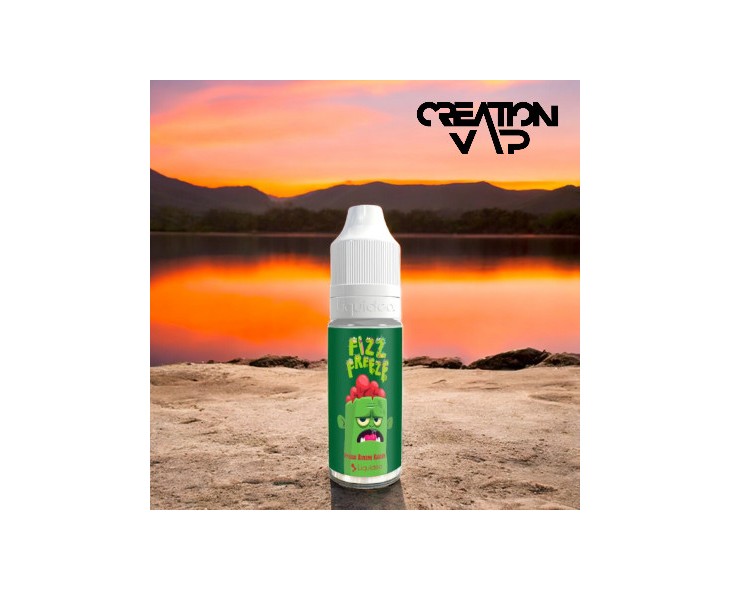 E-Liquide Fraise Banane Raisin Fizz Freeze Liquideo 10Ml PROMO | Création Vap