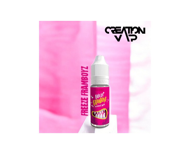E-Liquide Framboyz Prêt à vaper Freeze Liquideo 10ml | Création Vap
