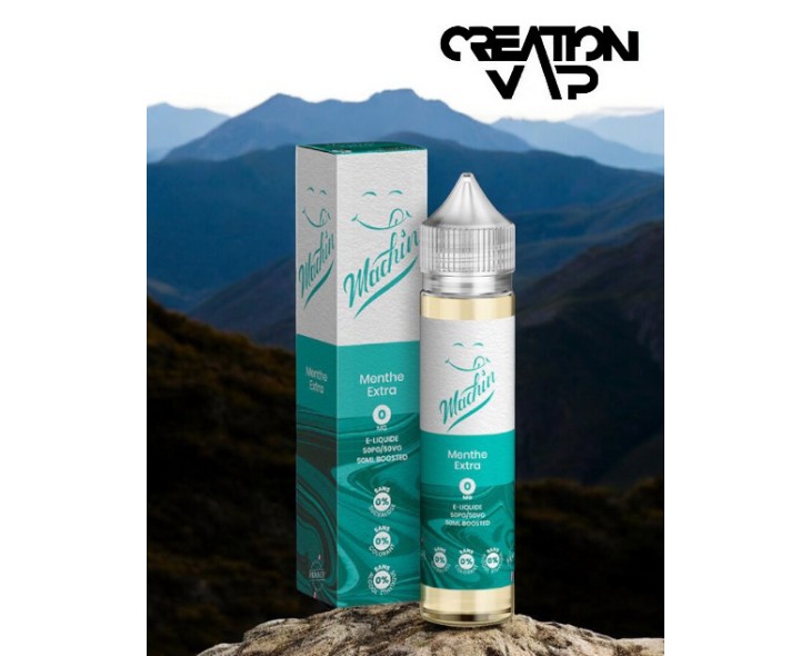 E-Liquide Menthe Extra 50 ML Machin Savourea | Création Vap