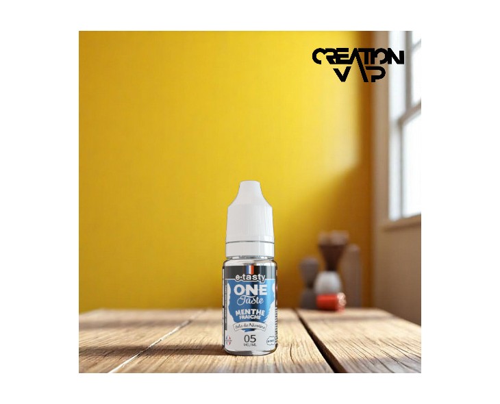 E-Liquide Sels De Nicotine Menthe Fraiche One Taste 10Ml | Création Vap E-Liquide Sels De Nicotine Menthe Fraiche One Taste 10Ml | Création Vap