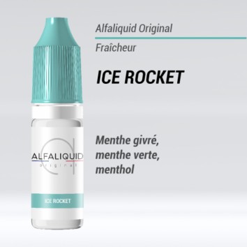 e liquide fraicheur ice rocket Alfaliquid e liquide fraicheur ice rocket Alfaliquid