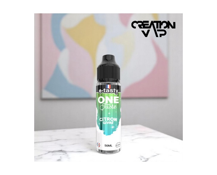 E-Liquide Citron Givré One Taste E.Tasty 50Ml | Création Vap