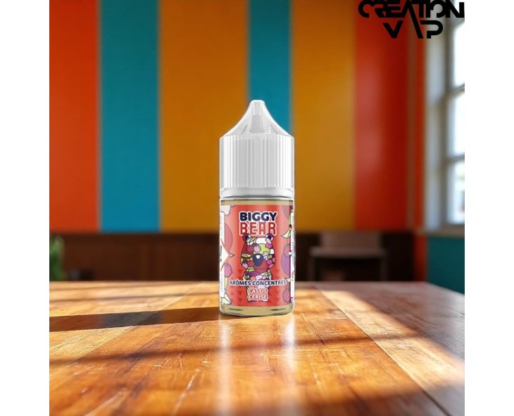 Arôme Concentré Cassis Cerise Biggy Bear 30Ml | Création Vap