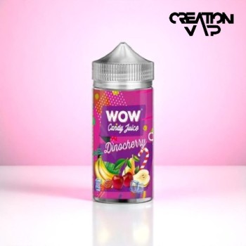 E-Liquide Dinocherry Wow Candy Juice 100Ml | Création Vap