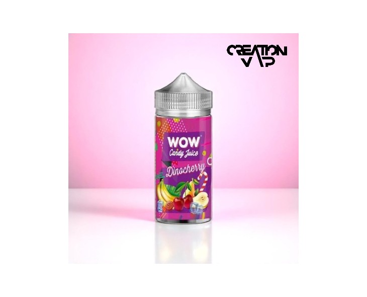 E-Liquide Dinocherry Wow Candy Juice 100Ml | Création Vap E-Liquide Dinocherry Wow Candy Juice 100Ml | Création Vap