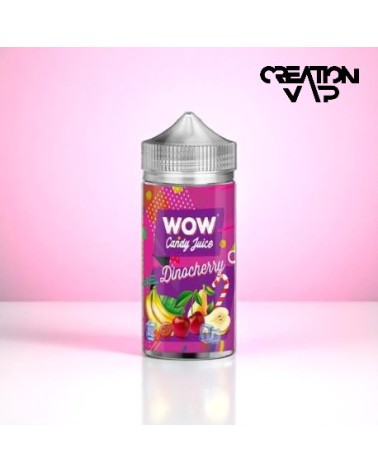 E-Liquide Dinocherry Wow Candy Juice 100Ml | Création Vap