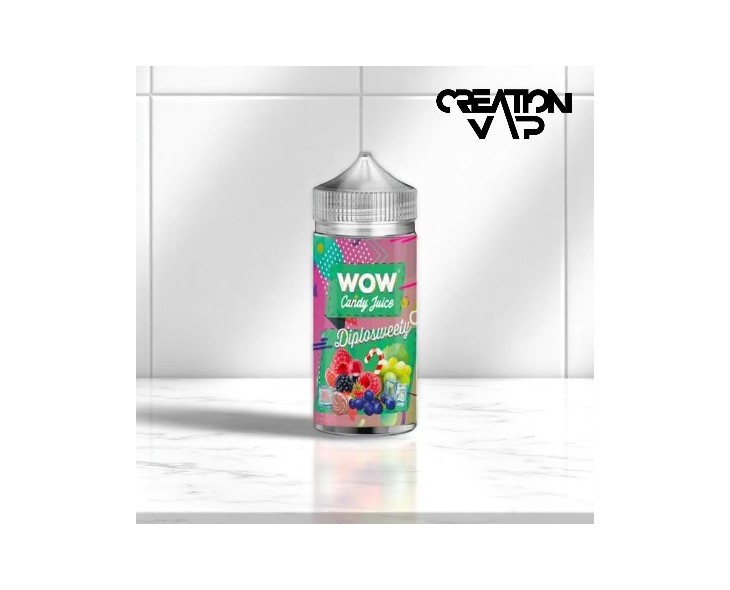 E-Liquide Diplosweety Wow Candy Juice 100Ml | Création Vap E-Liquide Diplosweety Wow Candy Juice 100Ml | Création Vap