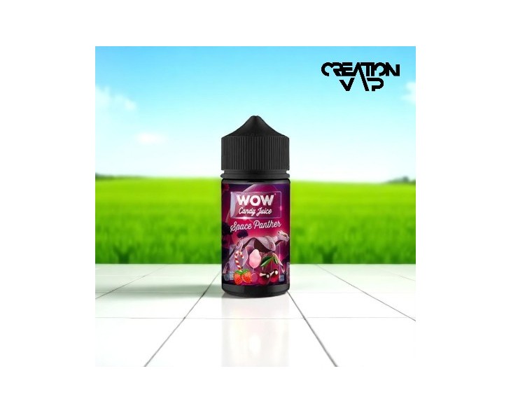 E-Liquide Space Panther Wow Candy Juice 100Ml | Création Vap
