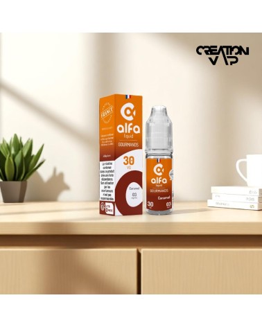 E-Liquide Caramel Alfaliquid 10Ml | Création Vap