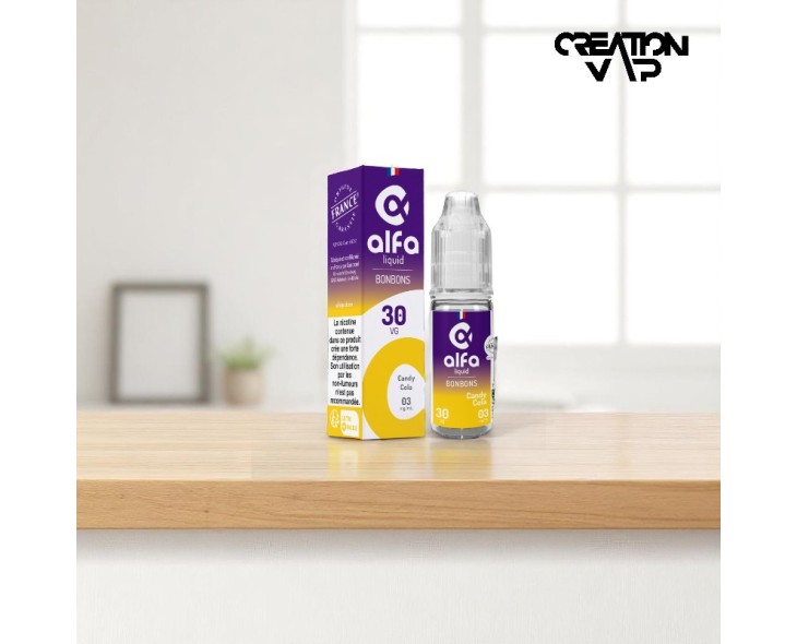 E-Liquide Candy Cola Alfaliquid 10Ml | Création Vap