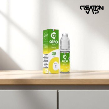 E-Liquide Citron Alfaliquid 10Ml | Création Vap
