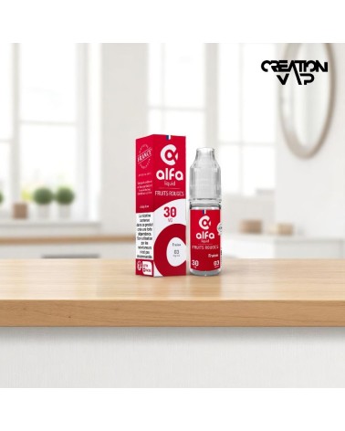 E-Liquide Fraise Alfaliquid 10Ml | Création Vap