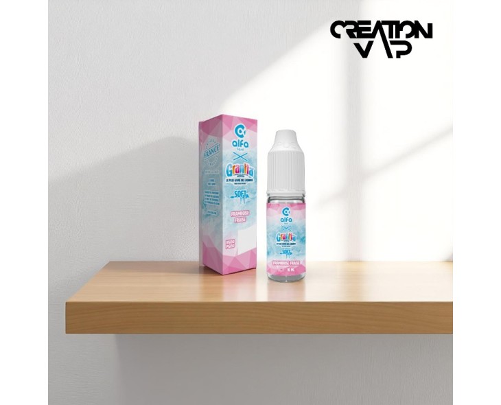 E-Liquide Framboise Fraise Granita Alfaliquid 10Ml | Création Vap