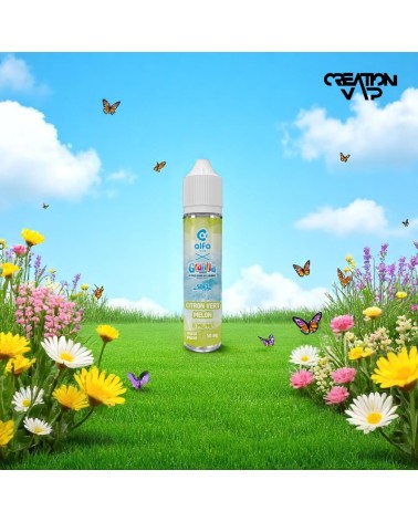 E-Liquide Citron Vert Melon Granita Alfaliquid 50Ml | Création Vap